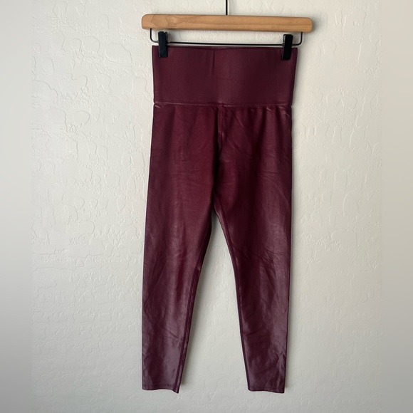 Carbon38 Takara Shine High Rise Leggings Burgundy small - Picture 4 of 8